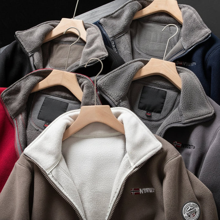 Mens Jacket Comfortable Zip Up Casual Outerwear