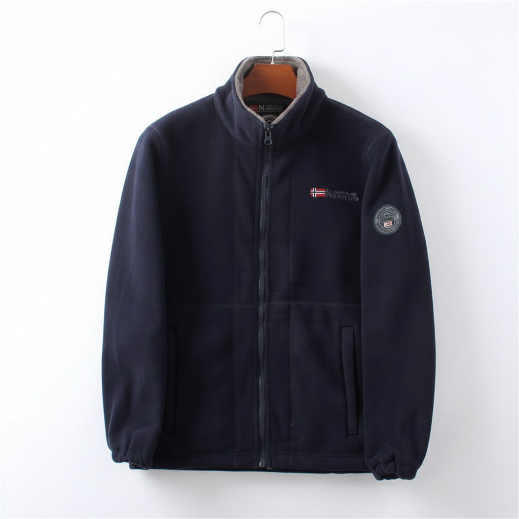 Mens Jacket Comfortable Zip Up Casual Outerwear