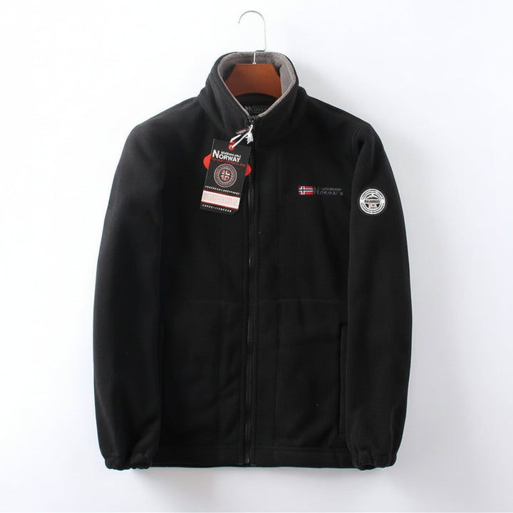 Mens Jacket Comfortable Zip Up Casual Outerwear