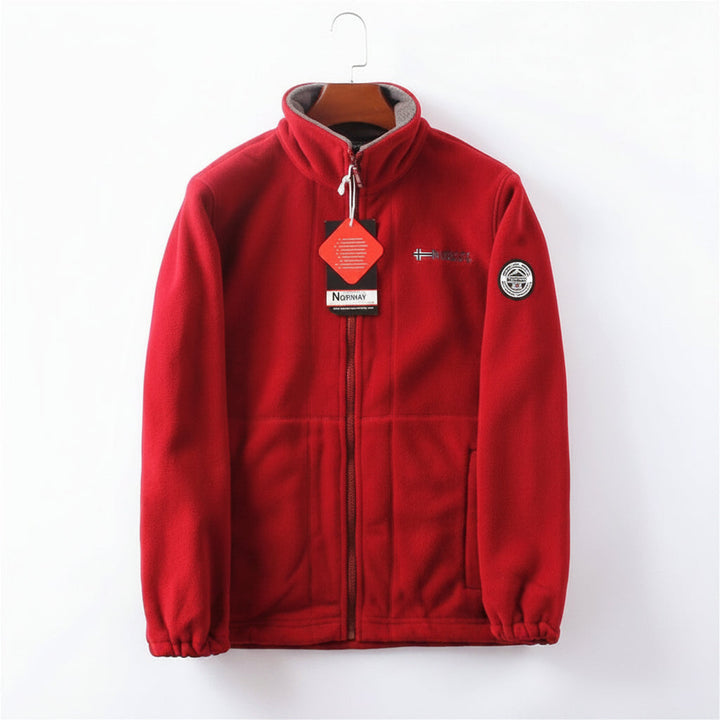 Mens Jacket Comfortable Zip Up Casual Outerwear