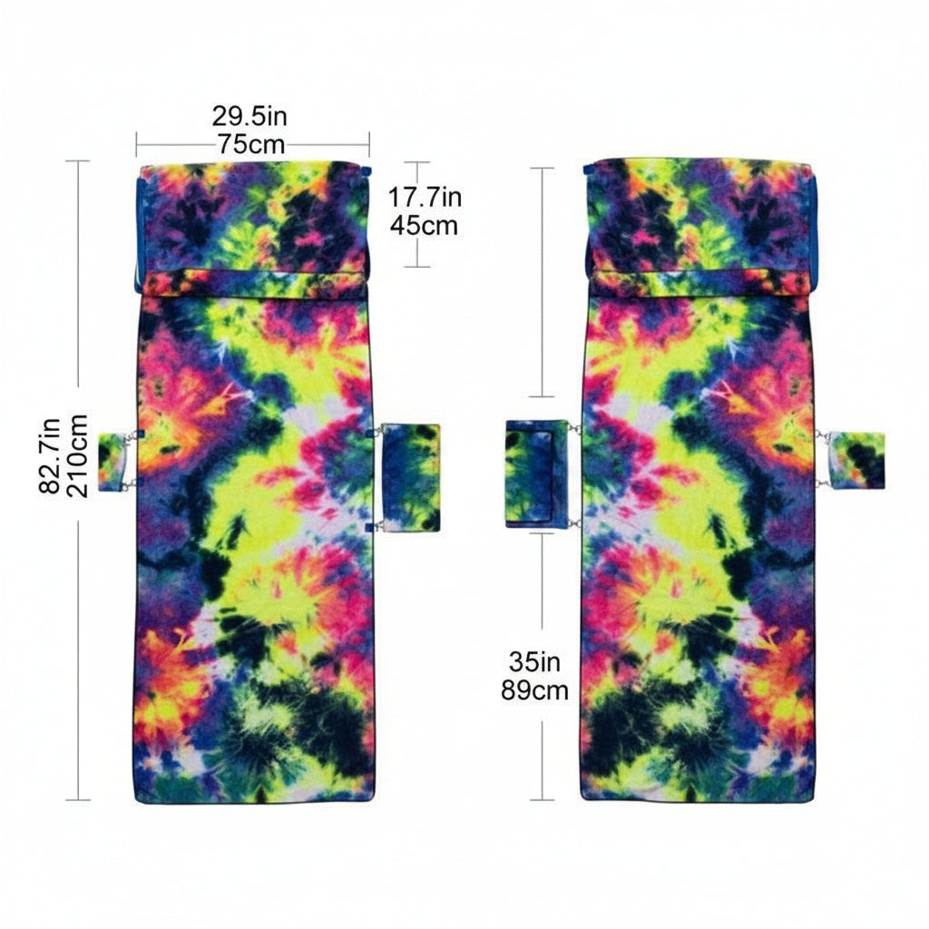 Microfiber Beach Towel Quick-Dry Oversized Beach Mat