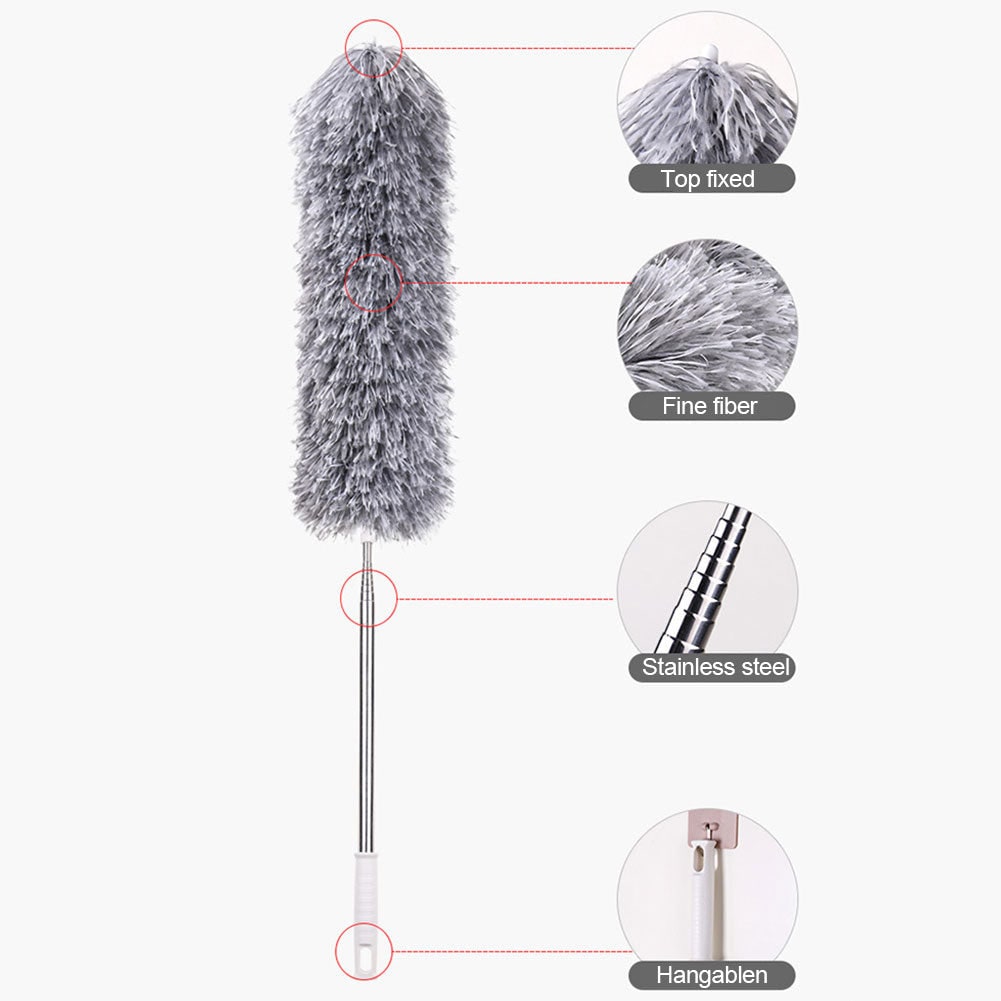 Microfiber Duster Ceiling Fan Duster Extendable Handheld
