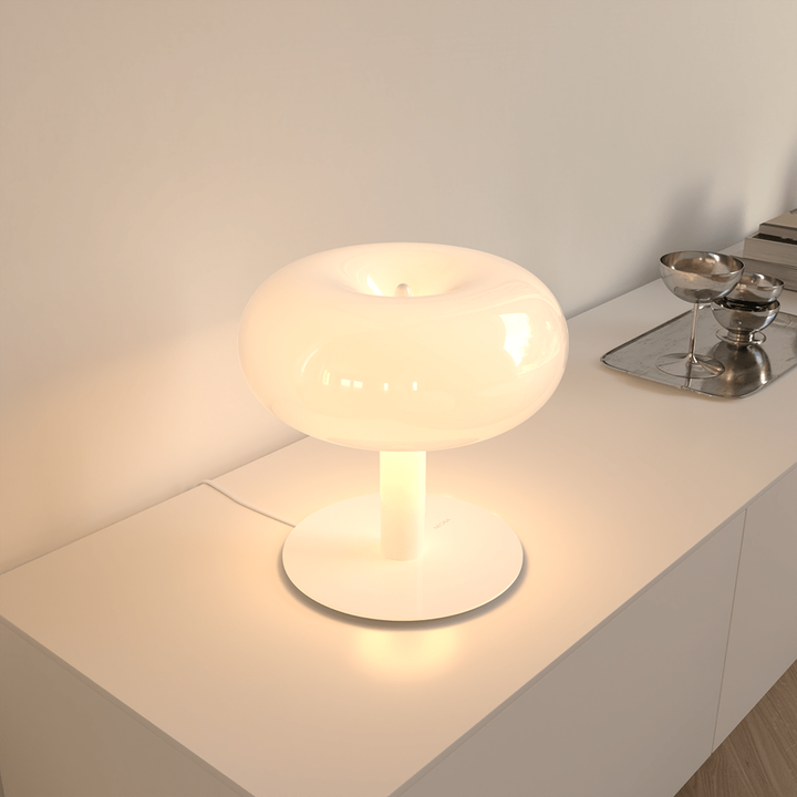 Modern Table Lamp Crystal LED Touch Dimmable Base Glass