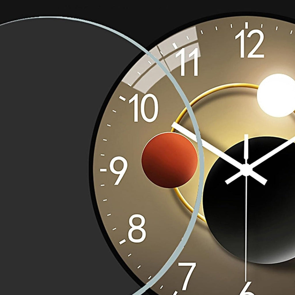 Modern Wall Clock Decorative Design Home Accent Piece
