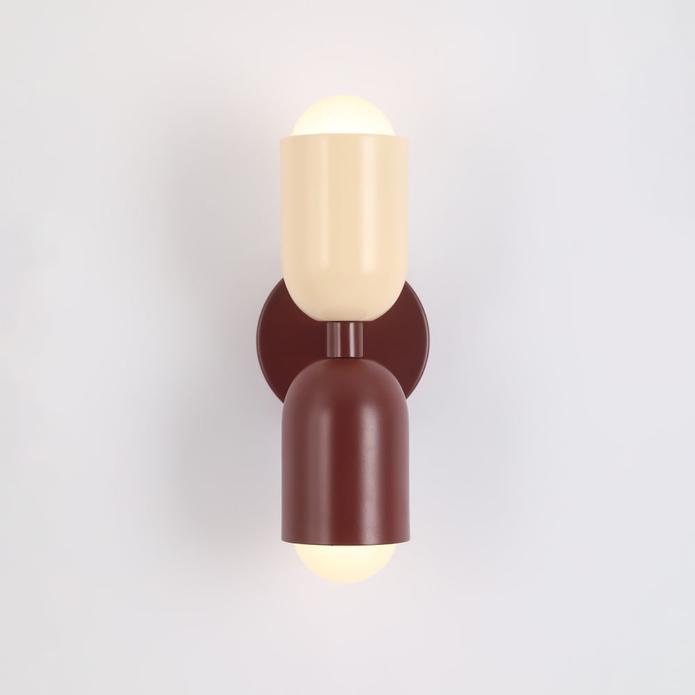 Modern Wall Lamp Indoor Lighting Dual Bulb Design