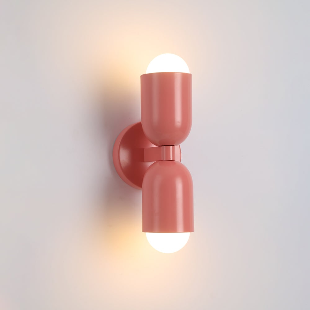 Modern Wall Lamp Indoor Lighting Dual Bulb Design