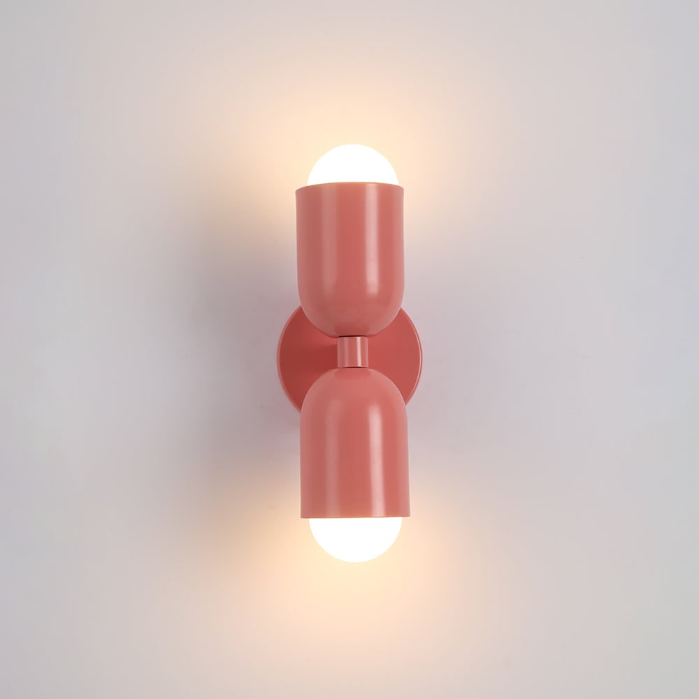 Modern Wall Lamp Indoor Lighting Dual Bulb Design