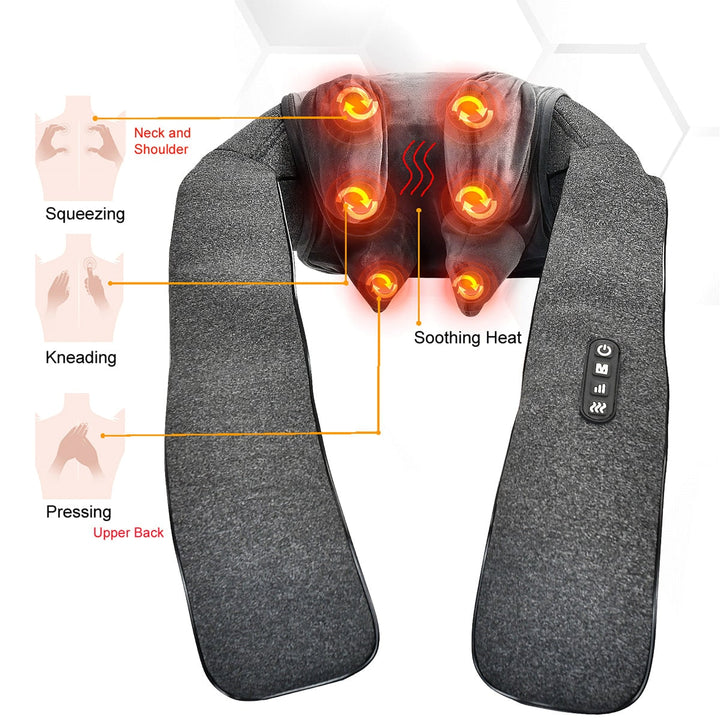 Neck Massager Shoulder Massager Soothing Heat Relief