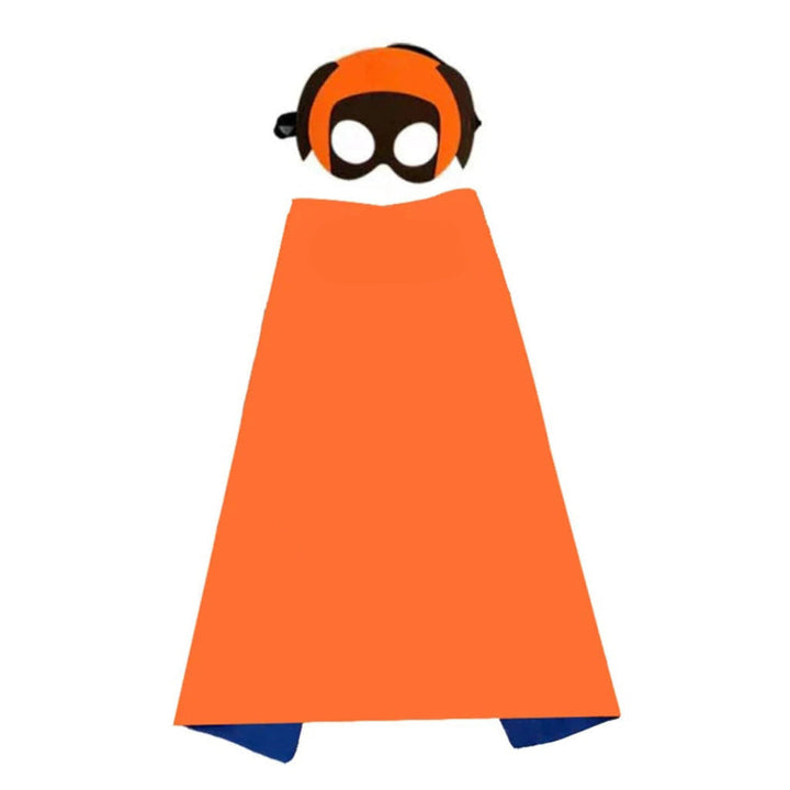Halloween Costumes Kids Cape Mask Costume Set