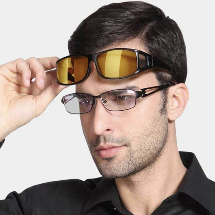 Night Driving Glasses Anti-Glare Vision UV Protection Lens