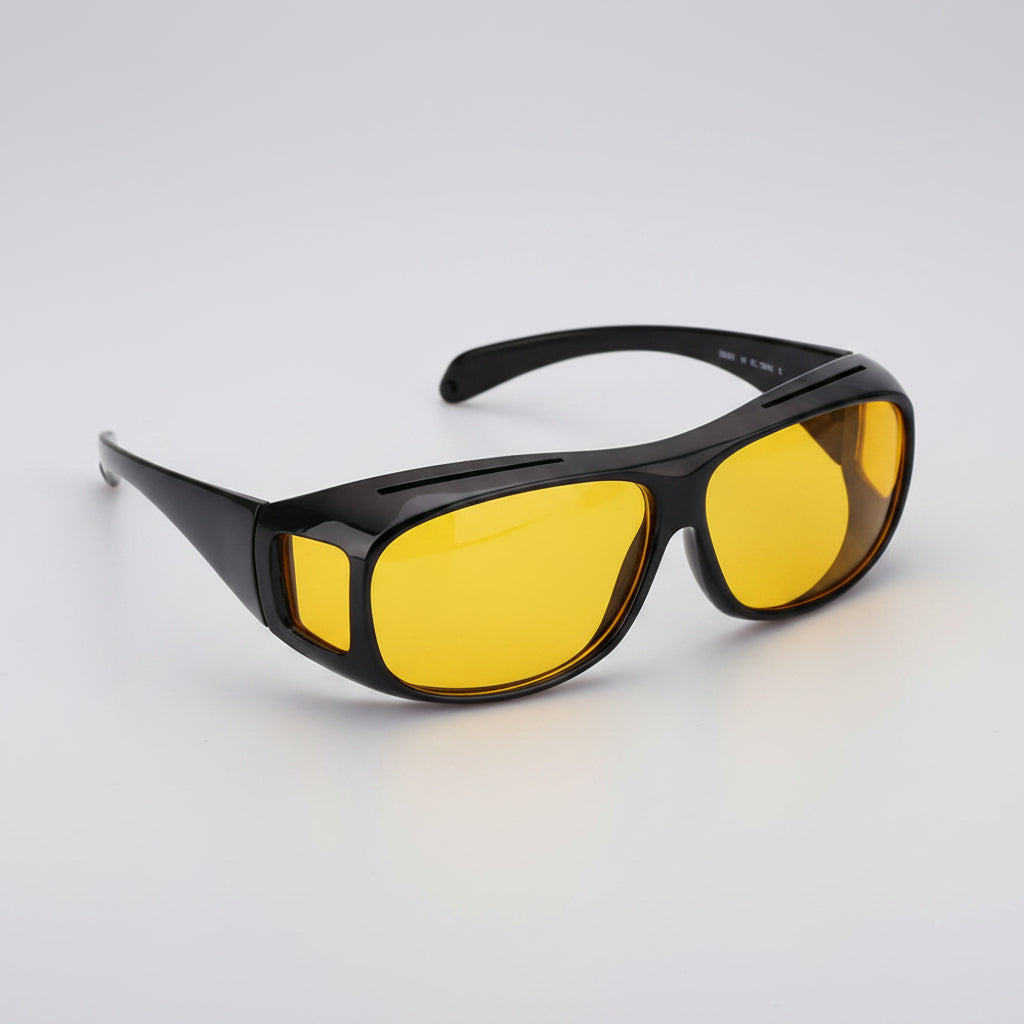 Night Driving Glasses Anti-Glare Vision UV Protection Lens