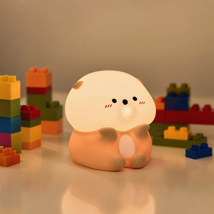 Night Light Kids Rechargeable Dimmable Animal Bedside Lamp