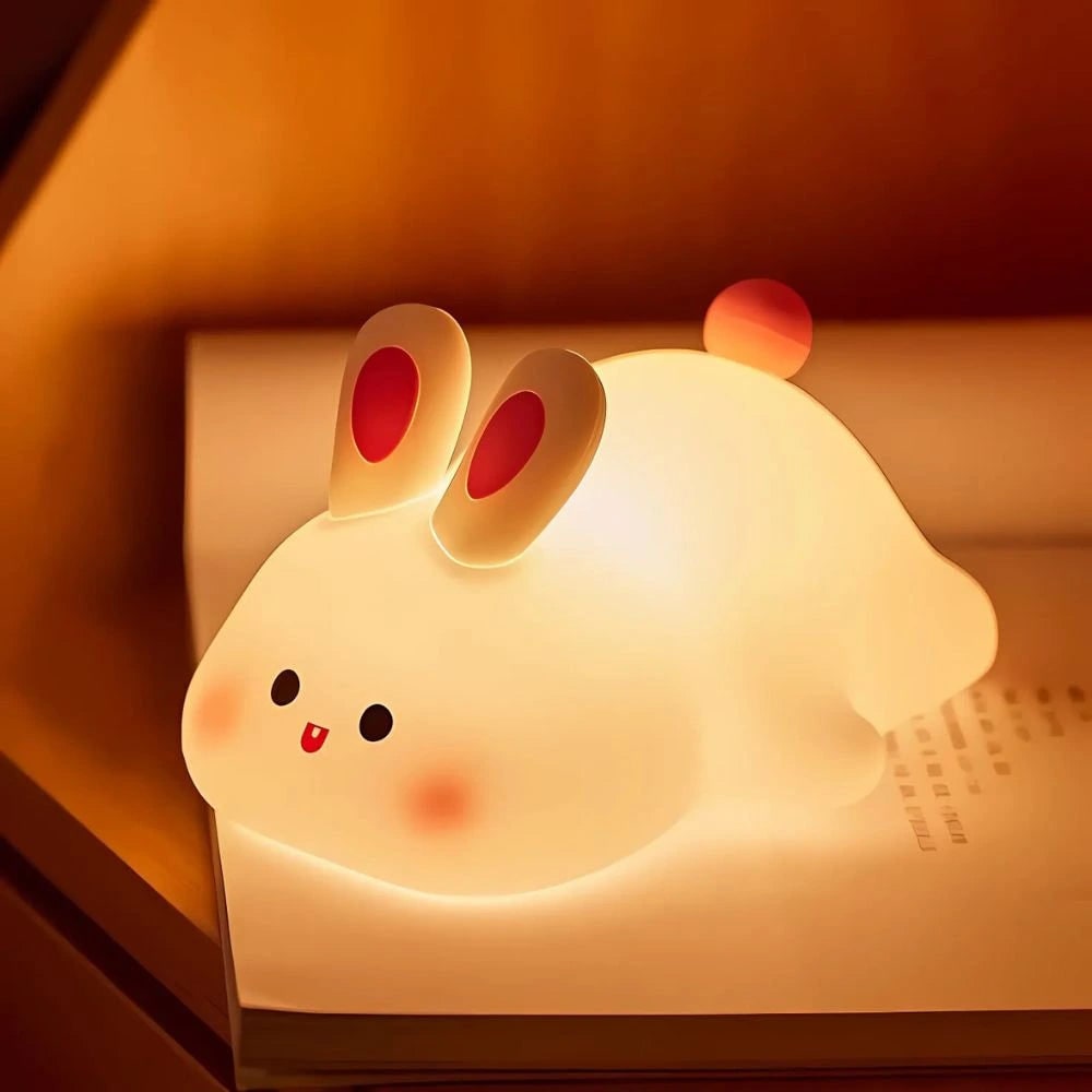 Night Light Kids Rechargeable Dimmable Animal Bedside Lamp