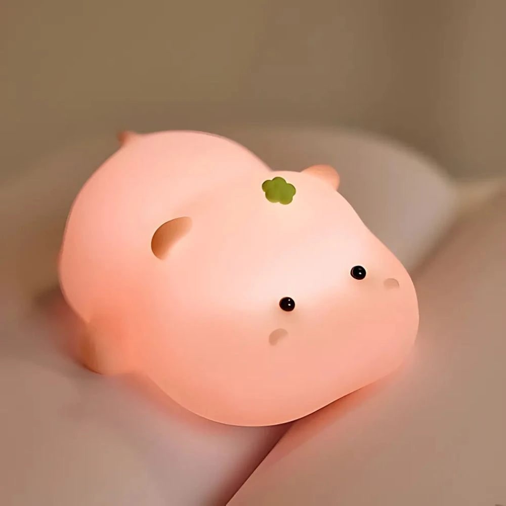 Night Light Kids Rechargeable Dimmable Animal Bedside Lamp