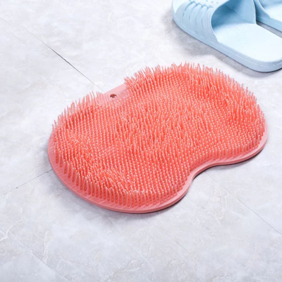 Non-Slip Bath Mat Scrub Foot Back Cleaning