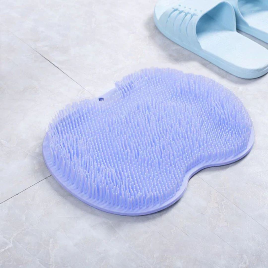 Non-Slip Bath Mat Scrub Foot Back Cleaning