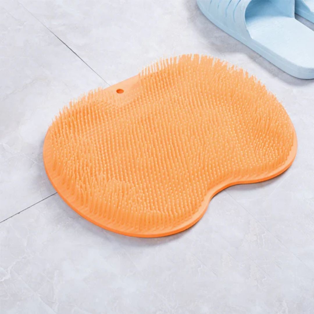 Non-Slip Bath Mat Scrub Foot Back Cleaning