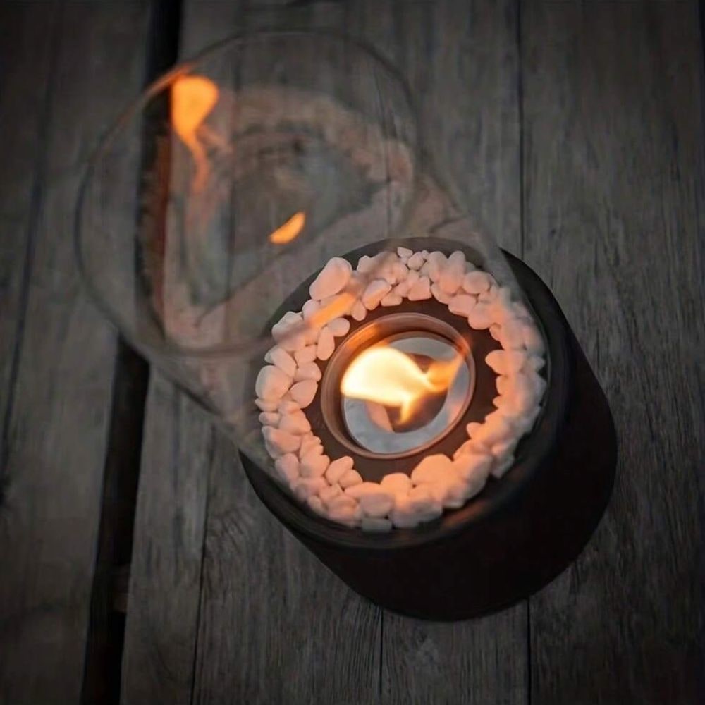 Oil Lamp Decorative Accent Indoor Tabletop Flame