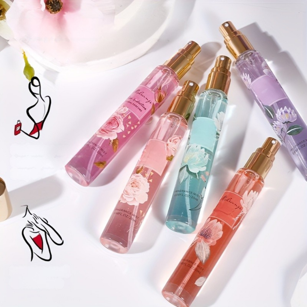 Perfume Mothers Day Gift Floral Fragrance Travel Size Spray Set