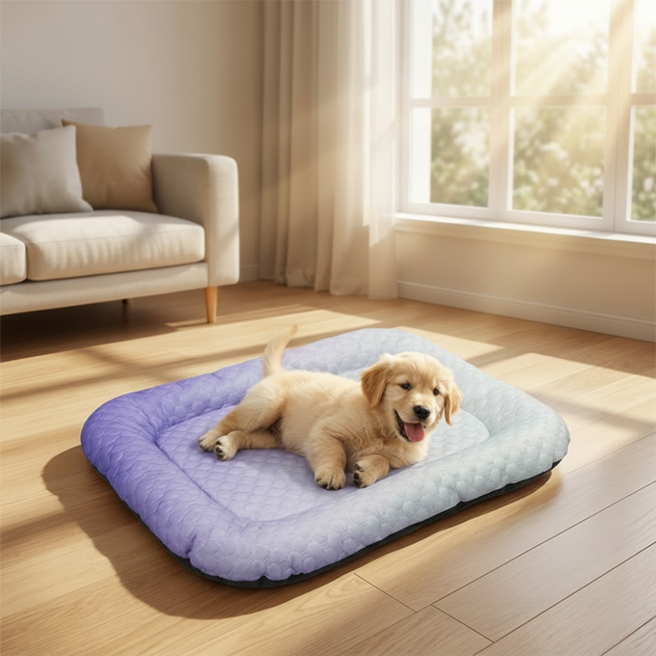 Pet Cooling Mat Self-Cooling Waterproof Breathable Design