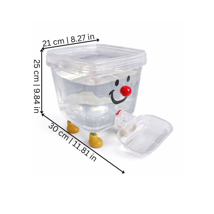 Pet Water Dispenser Fun Design Easy Access Bowl