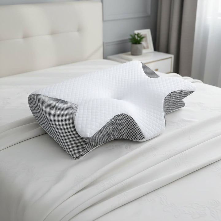 Pillow Side Sleepers Memory Foam Ergonomic Design