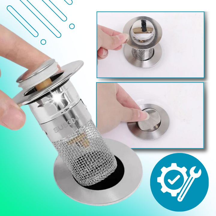 Pop Up Sink Stopper Drain Cover Easy Installation