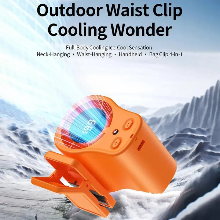 Portable Desk Fan Clip-On Outdoor Usb Rechargeable Fan