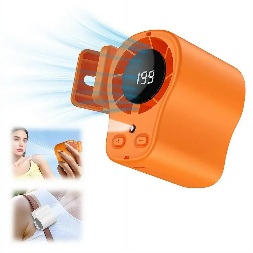 Portable Desk Fan Clip-On Outdoor Usb Rechargeable Fan
