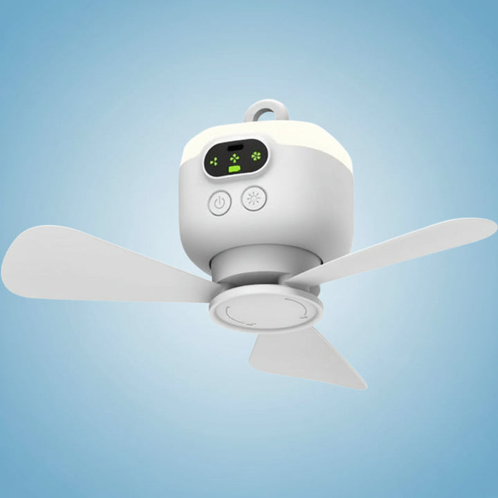 Portable Fan Camping Remote Control Hanging Hook