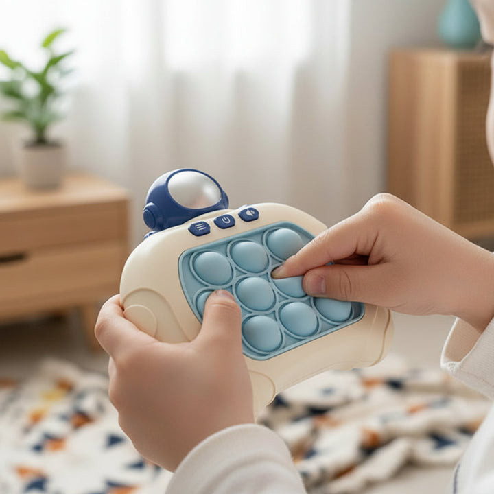 Portable Game Console Pop It Reflex Game Fun Push Bubble Toy
