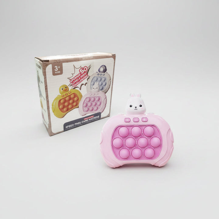 Portable Game Console Pop It Reflex Game Fun Push Bubble Toy
