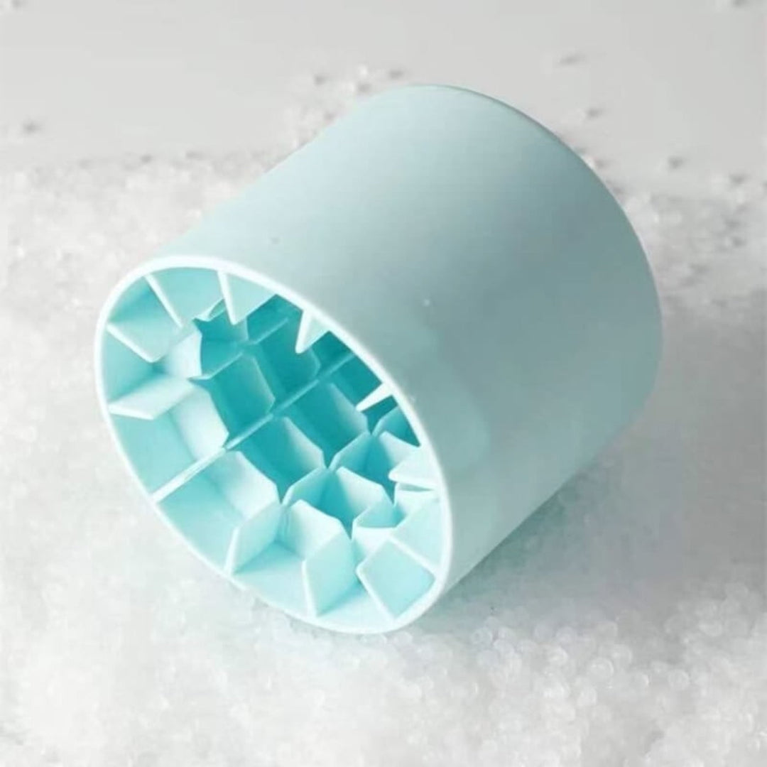 Portable Ice Maker Tray Compact Stackable Lidded