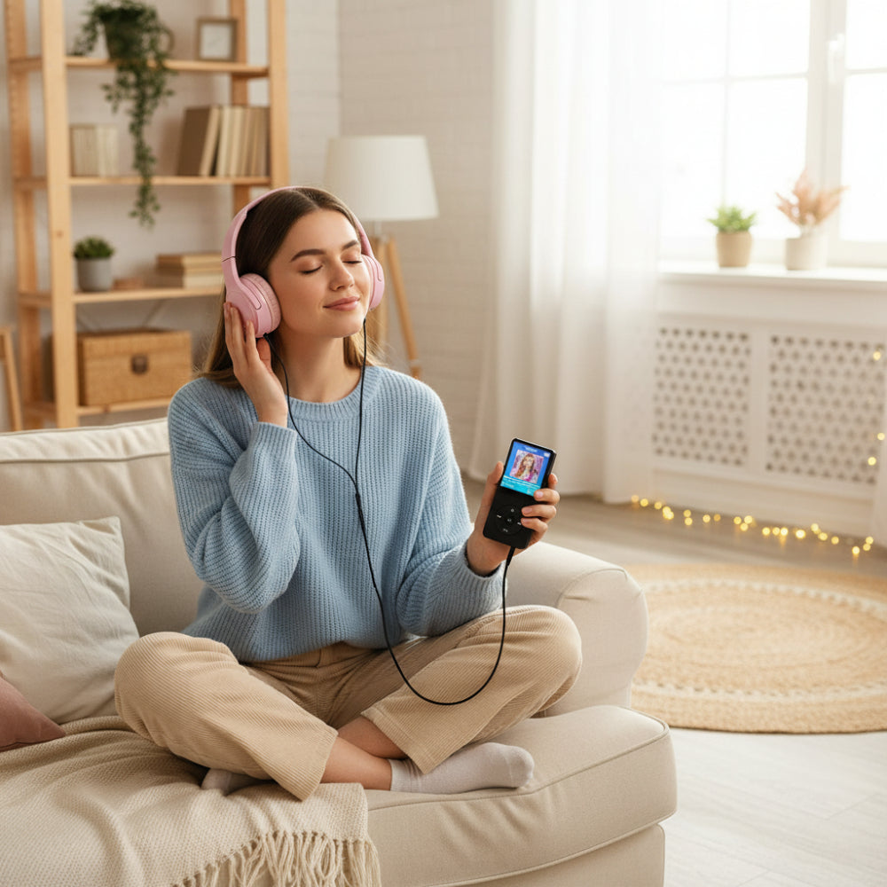 Portable Mp3 Player Clip On USB Rechargeable