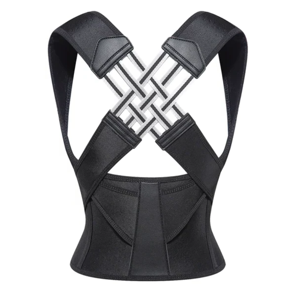 Posture Corrector Adjustable Back Support Elastic Shoulder Brace