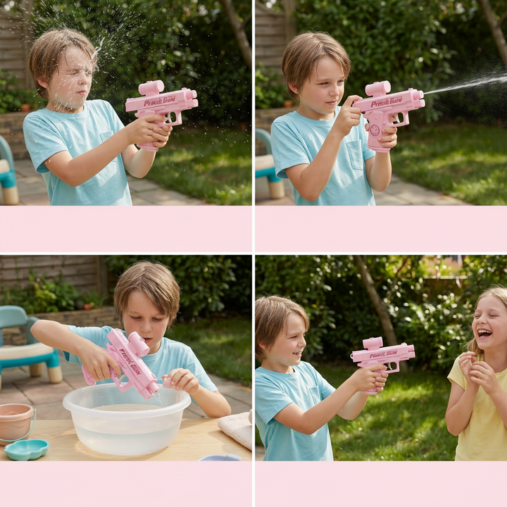 Prank Water Gun Kids Toy Double Sided Shooter