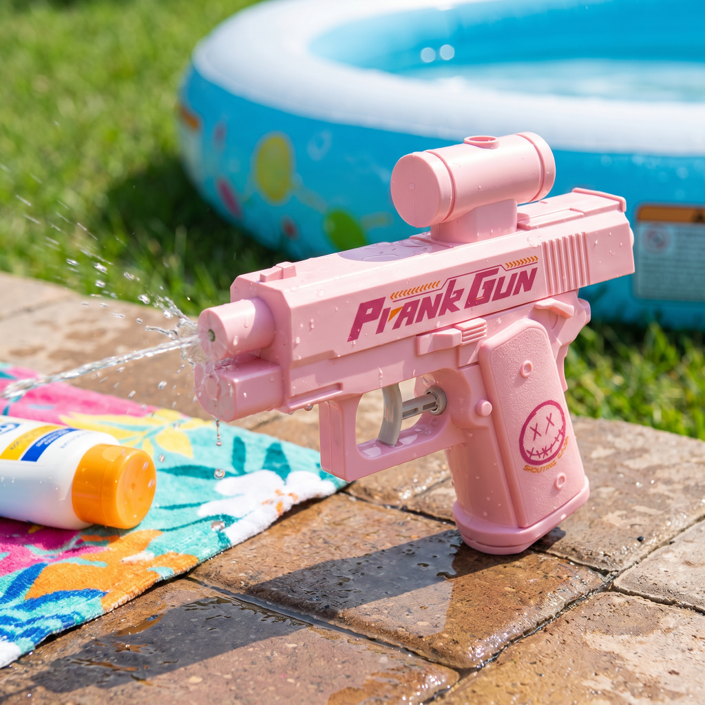 Prank Water Gun Kids Toy Double Sided Shooter