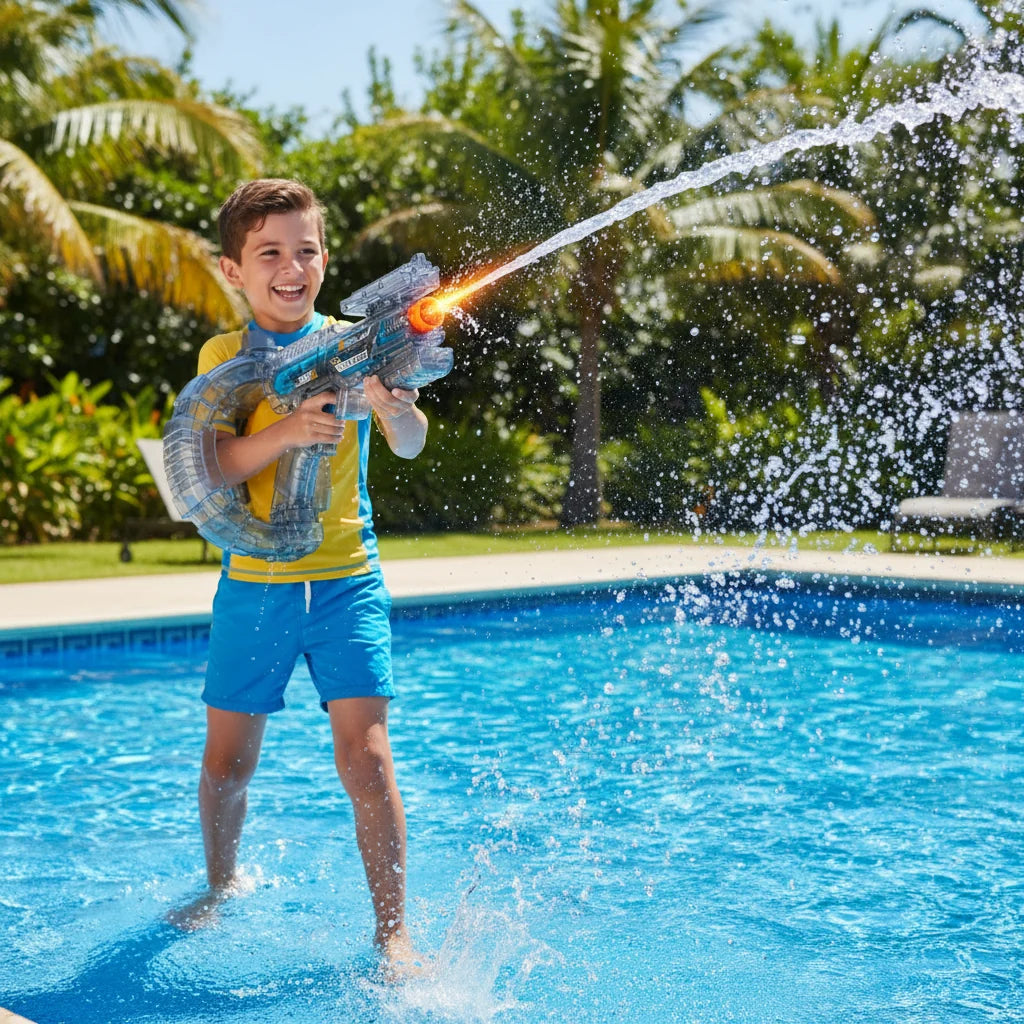 Prank Water Gun Kids Toy Fun Outdoor Play High Capacity