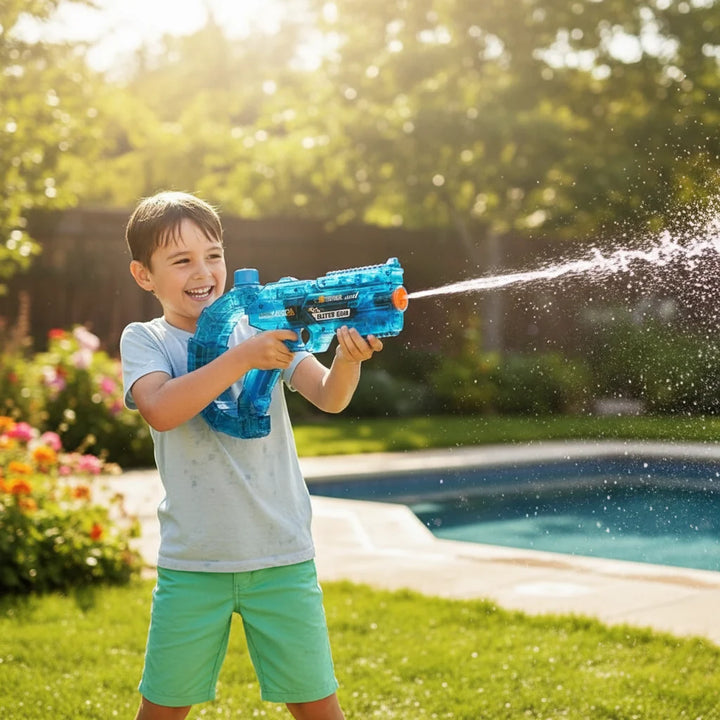 Prank Water Gun Kids Toy Fun Outdoor Play High Capacity