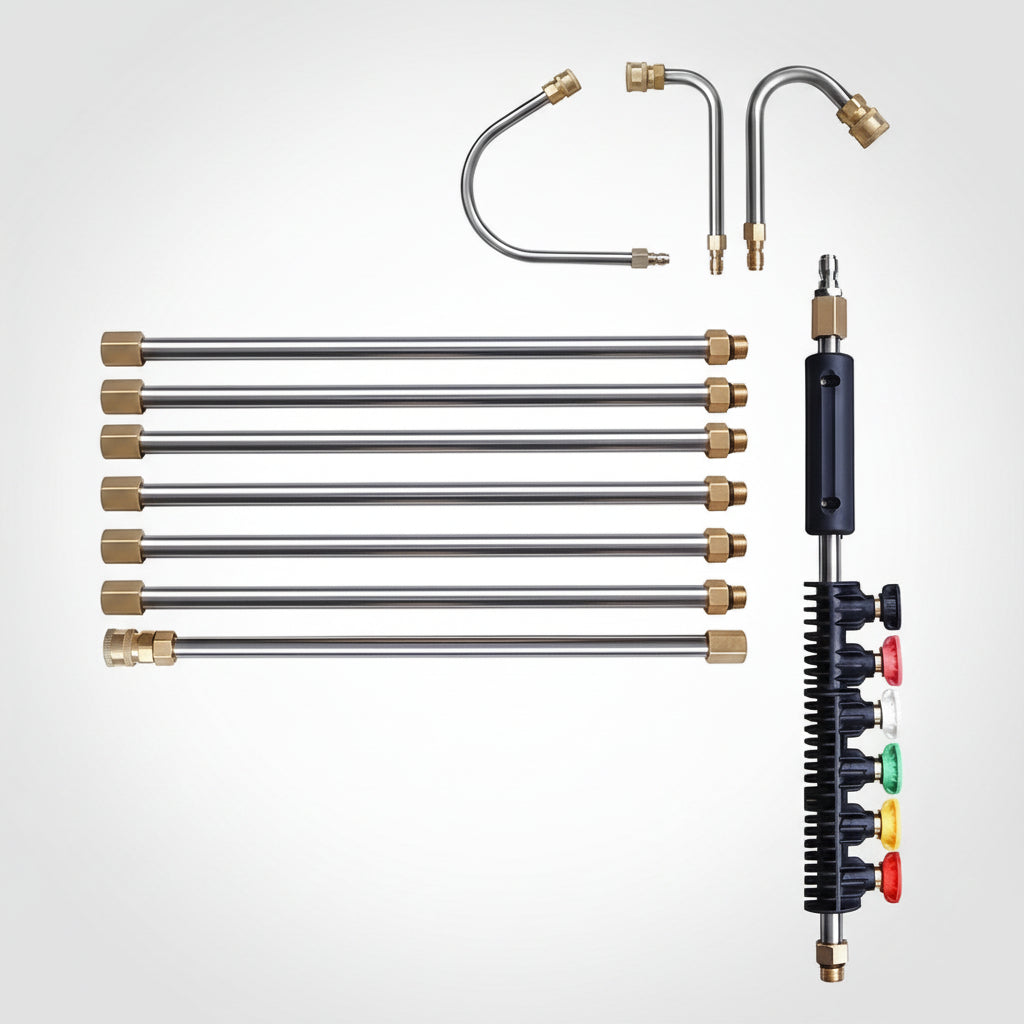 Pressure Washer Extension Wand Telescoping Long Reach