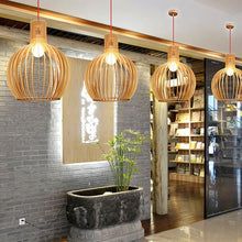 Handcrafted Wooden Pendant Light | Natural Scandinavian Design