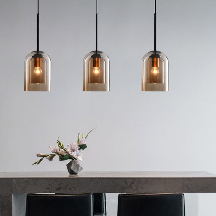 Glass Pendant Light | Modern Nordic Hanging Lamp