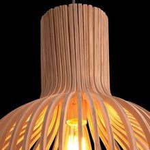 Handcrafted Wooden Pendant Light | Natural Scandinavian Design