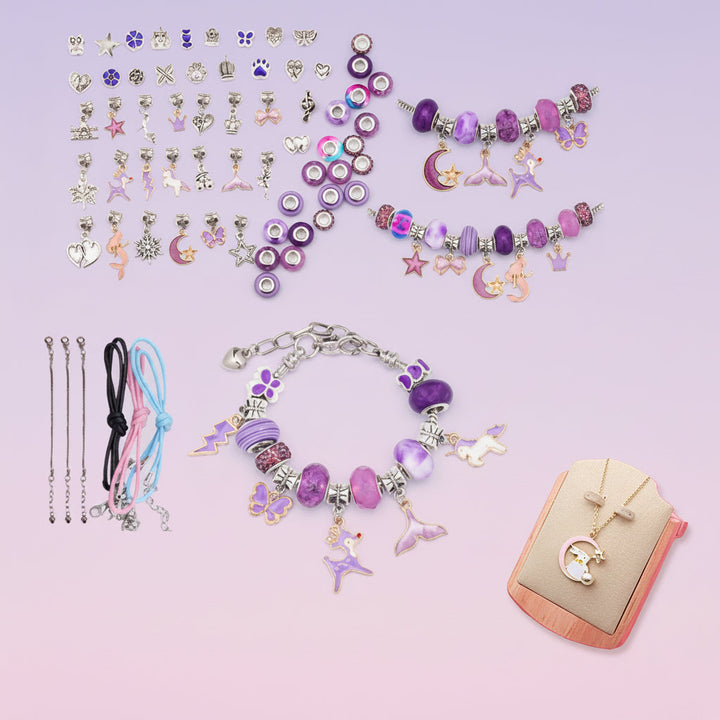 Mothers Day Bracelet Maker Set DIY Jewellery Kit Kids Gift