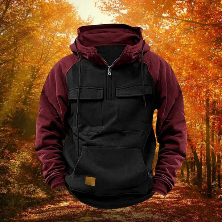 Quarter Zip Hoodie Performance Outdoor Active Performance