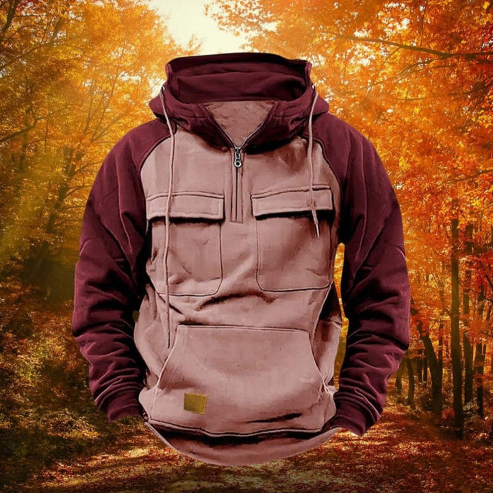 Quarter Zip Hoodie Performance Outdoor Active Performance