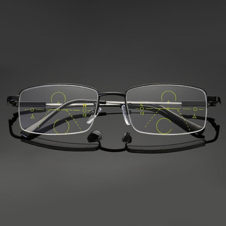 Reading Glasses Progressive Blue Light Photochromic Eyewear