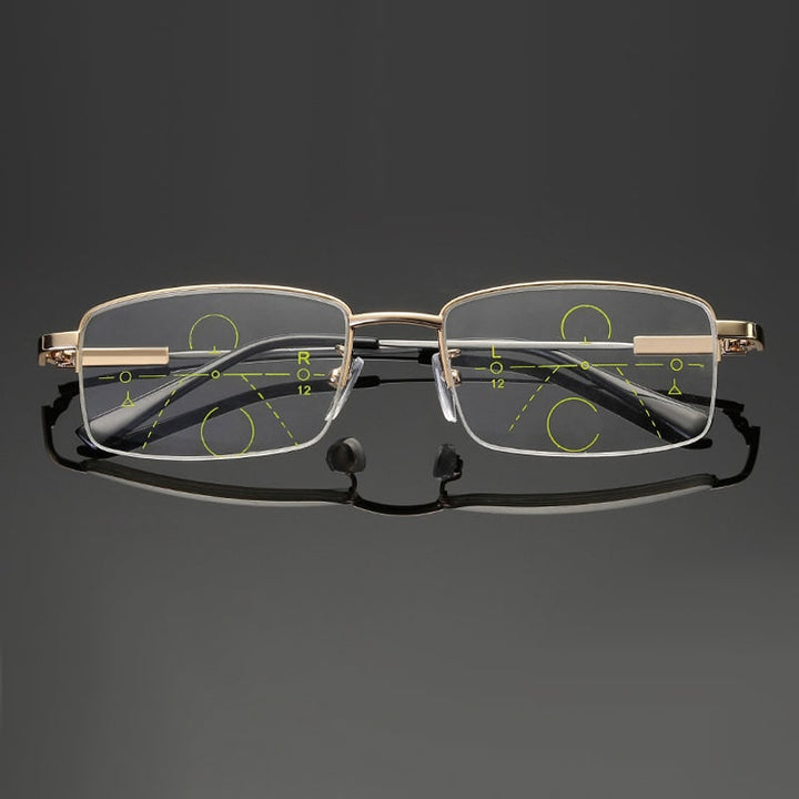 Reading Glasses Progressive Blue Light Photochromic Eyewear