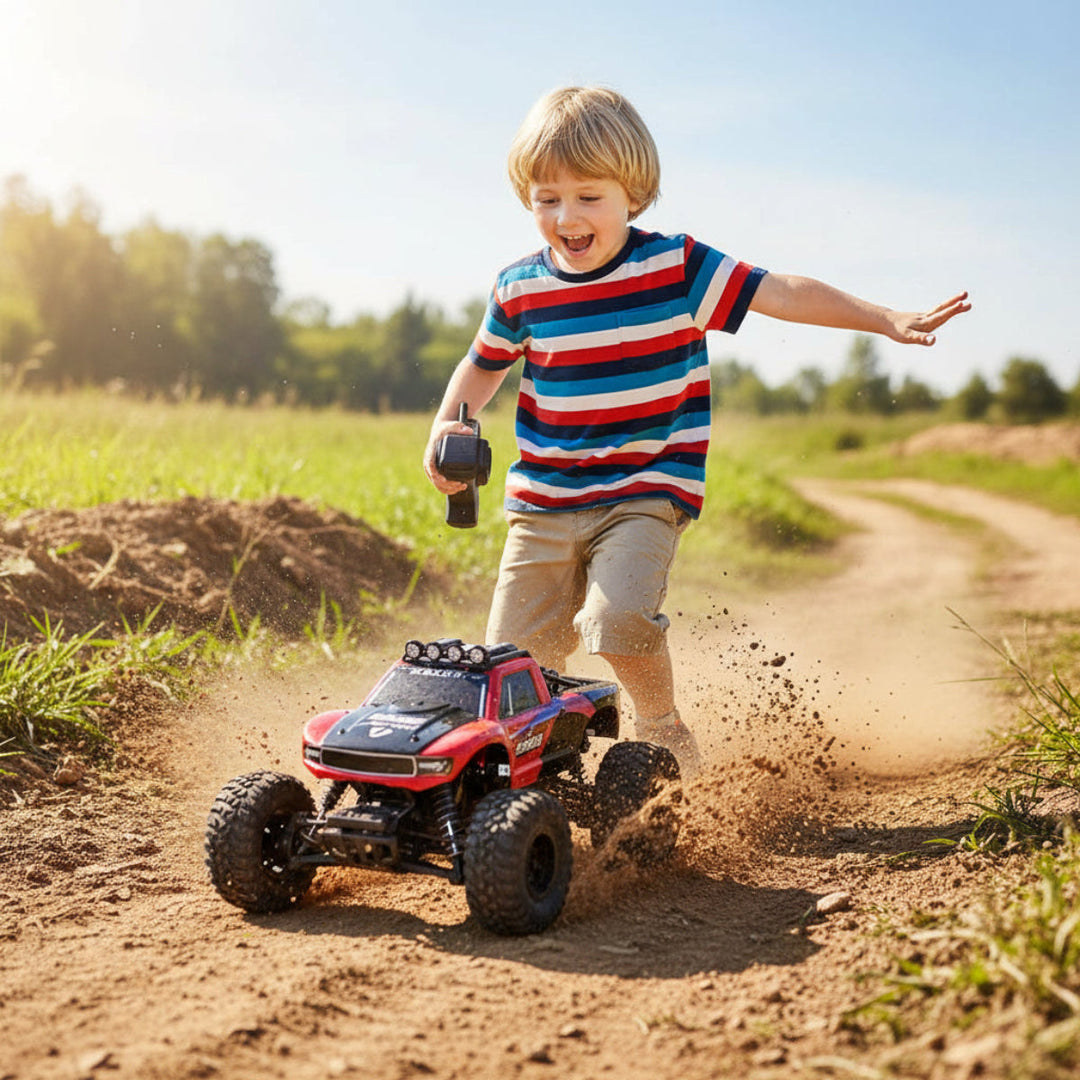 Remote Control Monster Truck Amphibious All Terrain Adventure