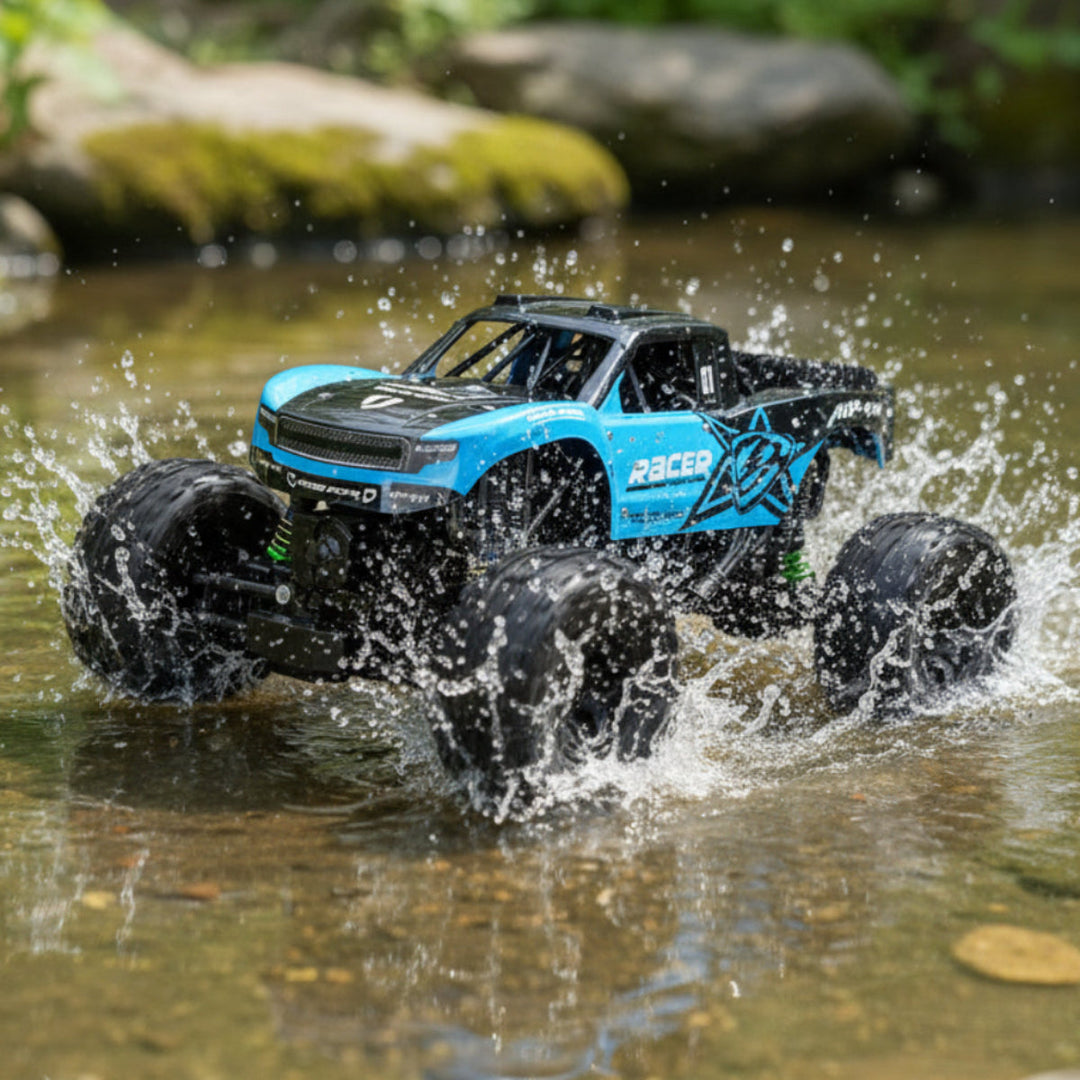 Remote Control Monster Truck Amphibious All Terrain Adventure